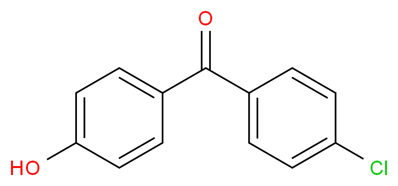 4-Chloro-4'-hydroxybenzophenone_分子结构_CAS_42019-78-3)