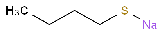 (butylsulfanyl)sodium_分子结构_CAS_4779-86-6