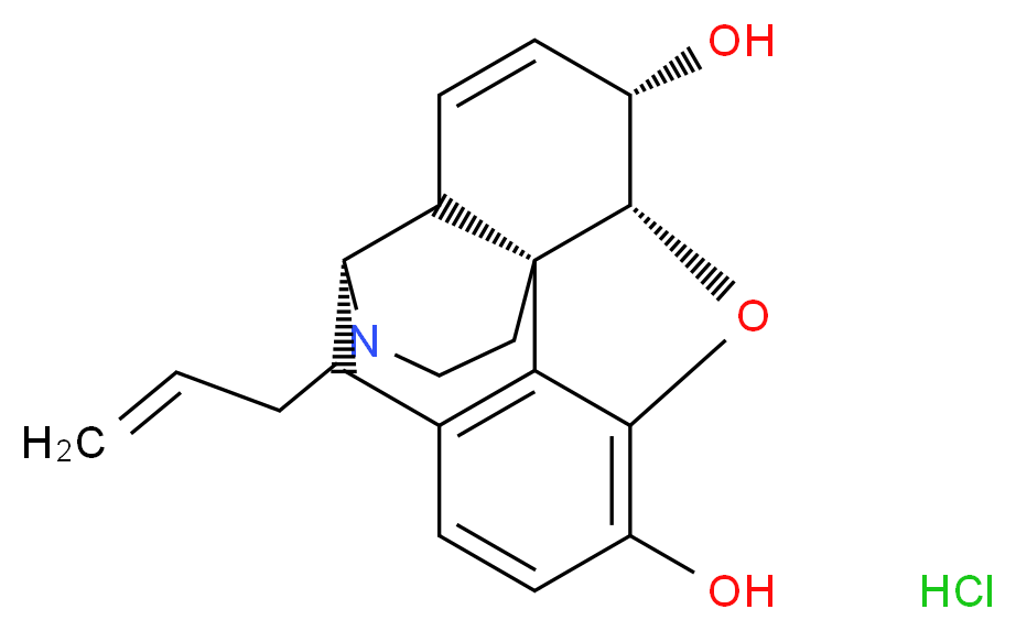 烯丙吗啡 盐酸盐_分子结构_CAS_57-29-4)