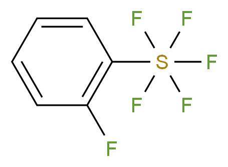 2-Fluorophenylsulphur pentafluoride_分子结构_CAS_864230-02-4)