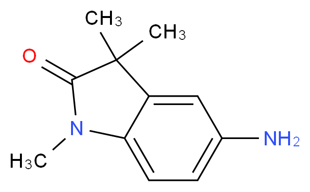 5-Amino-1,3,3-trimethyl-indolin-2-one_分子结构_CAS_953048-71-0)