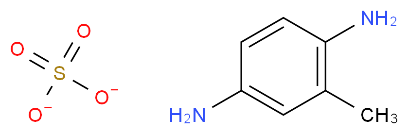 2-Methylbenzene-1,4-diaMine sulfate_分子结构_CAS_615-50-9)