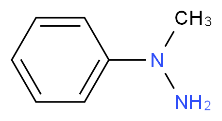 1-Methyl-1-phenylhydrazine_分子结构_CAS_618-40-6)