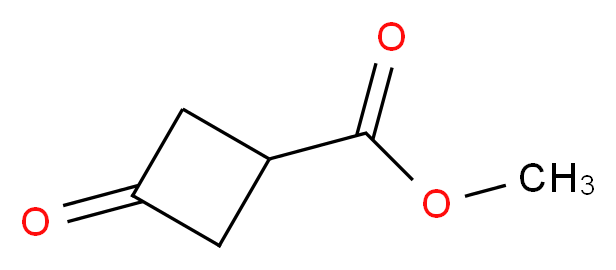 Methyl 3-oxocyclobutanecarboxylate_分子结构_CAS_695-95-4)