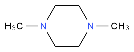 1,4-dimethylpiperazine_分子结构_CAS_106-58-1