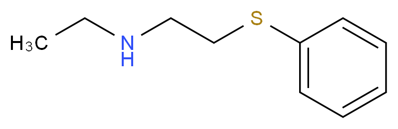 N-ethyl-2-(phenylthio)ethanamine_分子结构_CAS_5042-43-3)