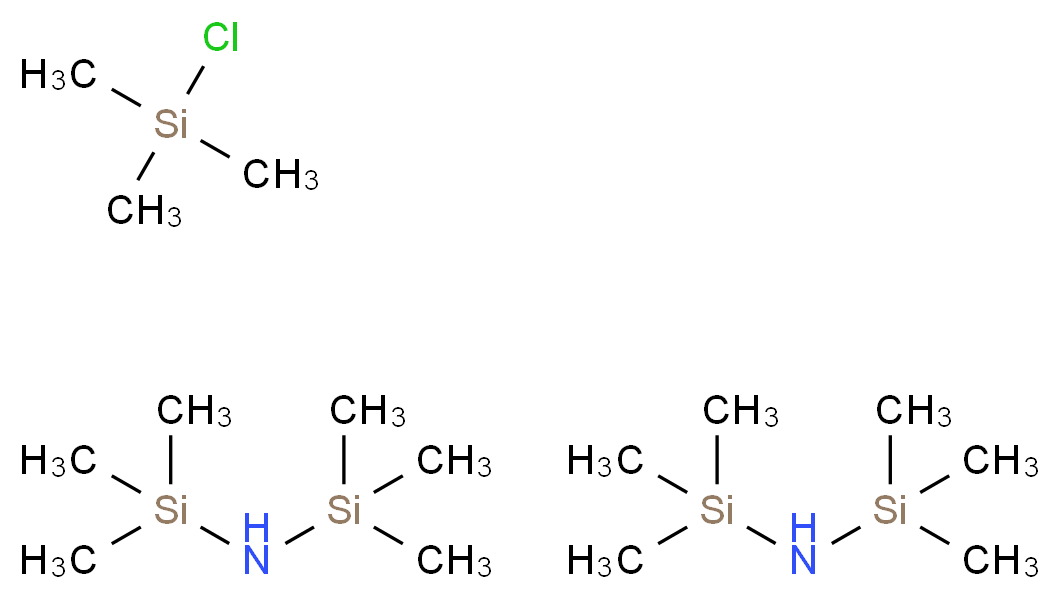 硅烷化混合物 Fluka I，按照 Sweeley 法_分子结构_CAS_318974-69-5)