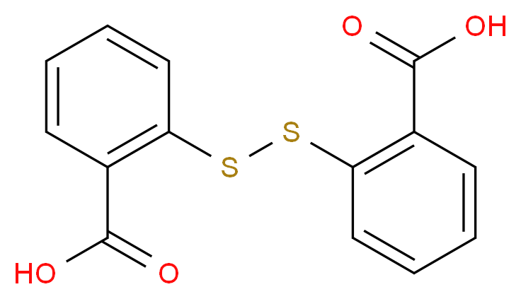 2,2'-Dithiosalicylic acid 82%_分子结构_CAS_119-80-2)