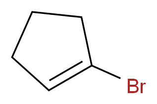 1-bromocyclopent-1-ene_分子结构_CAS_1192-04-7