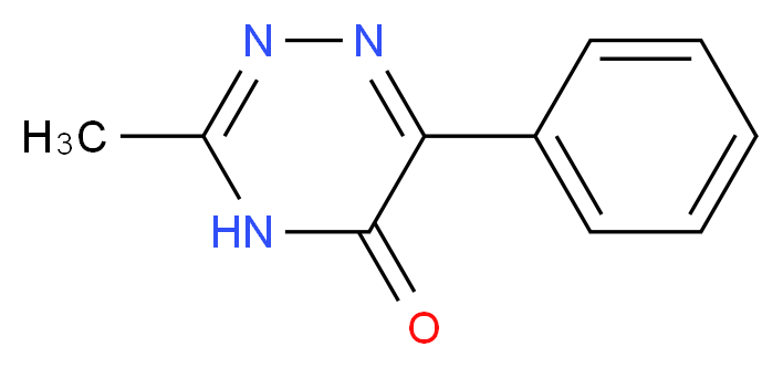 3-methyl-6-phenyl-4,5-dihydro-1,2,4-triazin-5-one_分子结构_CAS_36993-94-9