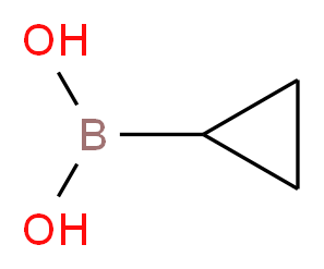 环丙基硼酸_分子结构_CAS_411235-57-9)