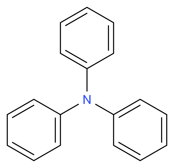 TRIPHENYLAMINE_分子结构_CAS_603-34-9)