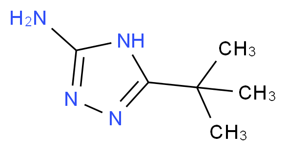 5-TERT-BUTYL-4H-1,2,4-TRIAZOL-3-AMINE_分子结构_CAS_202403-45-0)