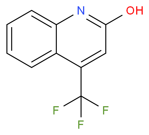 2-Hydroxy-4-(trifluoromethyl)quinoline_分子结构_CAS_25199-84-2)