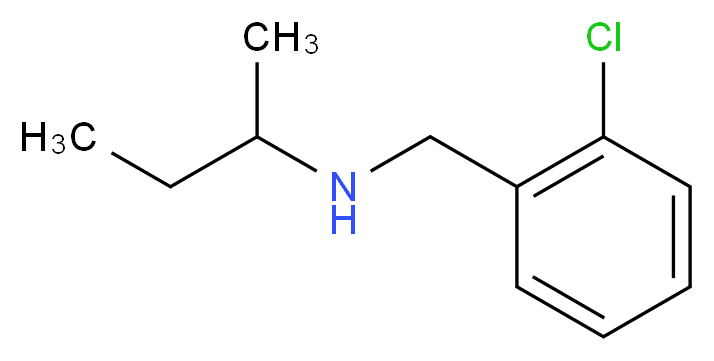 N-(2-chlorobenzyl)butan-2-amine_分子结构_CAS_46191-71-3)