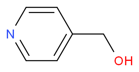 4-吡啶甲醇_分子结构_CAS_586-95-8)