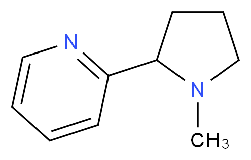 2-(1-methylpyrrolidin-2-yl)pyridine_分子结构_CAS_147663-86-3