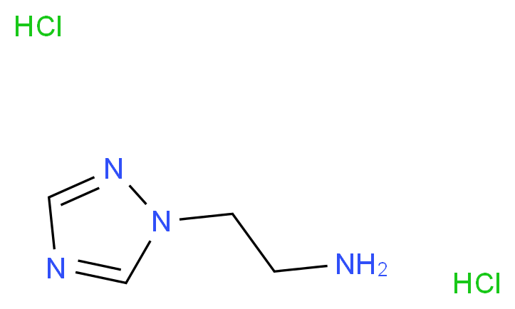 2-(1H-1,2,4-triazol-1-yl)ethanamine dihydrochloride_分子结构_CAS_51444-26-9)