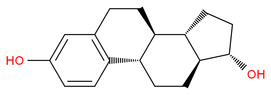 (1S,10S,11S,14S,15S)-tetracyclo[8.7.0.0<sup>2</sup>,<sup>7</sup>.0<sup>1</sup><sup>1</sup>,<sup>1</sup><sup>5</sup>]heptadeca-2(7),3,5-triene-5,14-diol_分子结构_CAS_15093-14-8