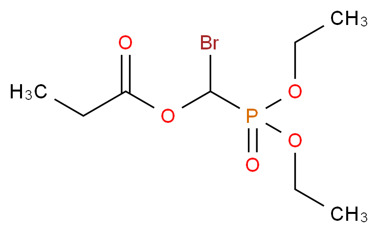 Triethyl phosphonobromoacetate_分子结构_CAS_23755-73-9)