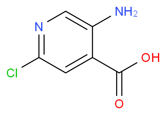 5-Amino-2-chloroisonicotinic acid_分子结构_CAS_58483-95-7)