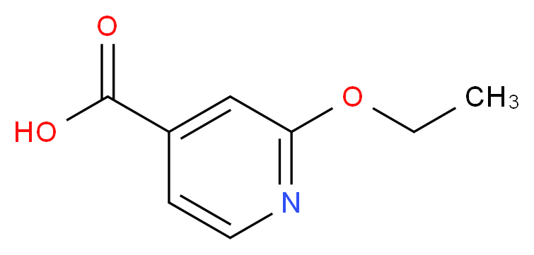 2-ETHOXYISONICOTINIC ACID_分子结构_CAS_91940-86-2)