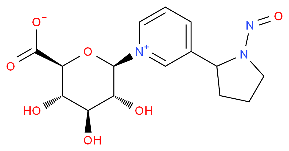 N'-Nitrosonornicotine N-β-D-Glucuronide (Mixture Of Diastereomers) X Hydrate_分子结构_CAS_350508-25-7)