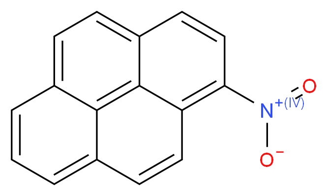 1-nitropyrene_分子结构_CAS_5522-43-0