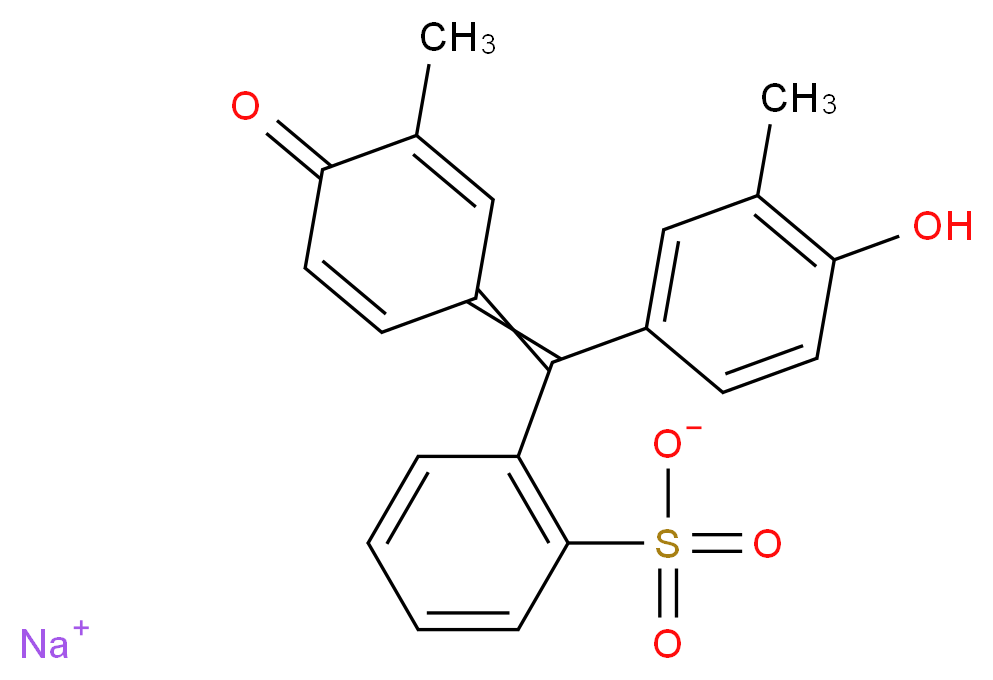 甲酚红钠盐_分子结构_CAS_62625-29-0)