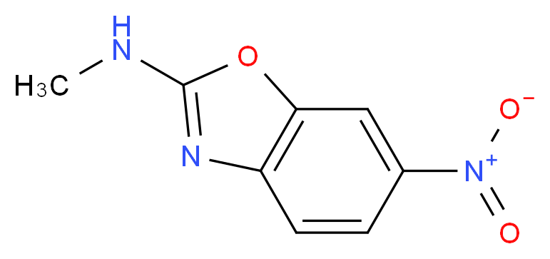 N-Methyl-6-nitro-1,3-benzoxazol-2-amine_分子结构_CAS_78749-80-1)