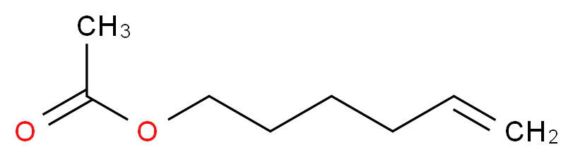 hex-5-en-1-yl acetate_分子结构_CAS_5048-26-0