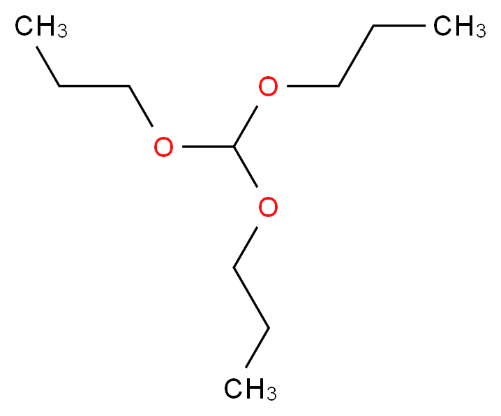 1-(dipropoxymethoxy)propane_分子结构_CAS_621-76-1