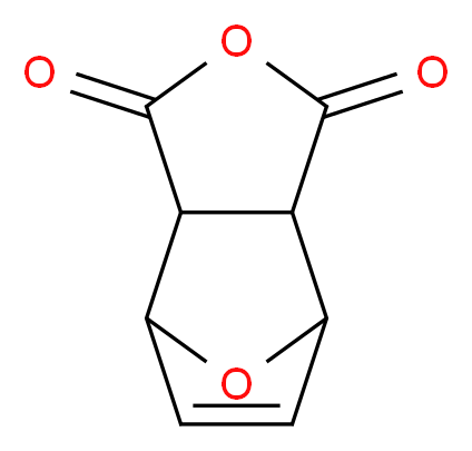 4,10-dioxatricyclo[5.2.1.0^{2,6}]dec-8-ene-3,5-dione_分子结构_CAS_6118-51-0