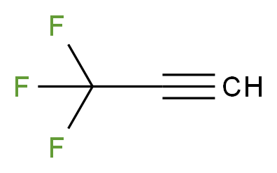 3,3,3-Trifluoropropyne_分子结构_CAS_661-54-1)