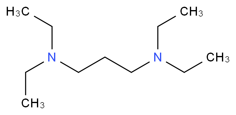 N,N,N',N'-四乙基-1,3-丙二胺_分子结构_CAS_60558-96-5)