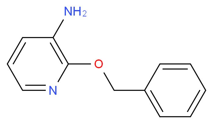 2-(benzyloxy)pyridin-3-amine_分子结构_CAS_23845-96-7