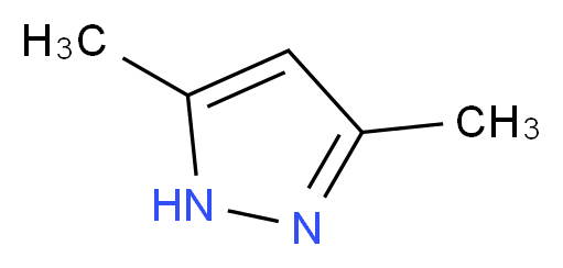 3,5-二甲基吡唑_分子结构_CAS_67-51-6)