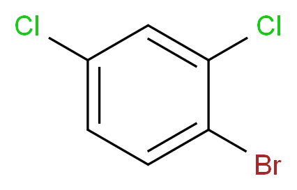 1-bromo-2,4-dichlorobenzene_分子结构_CAS_1193-72-2