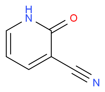 1,2-Dihydro-2-oxopyridine-3-carbonitrile 98%_分子结构_CAS_20577-27-9)