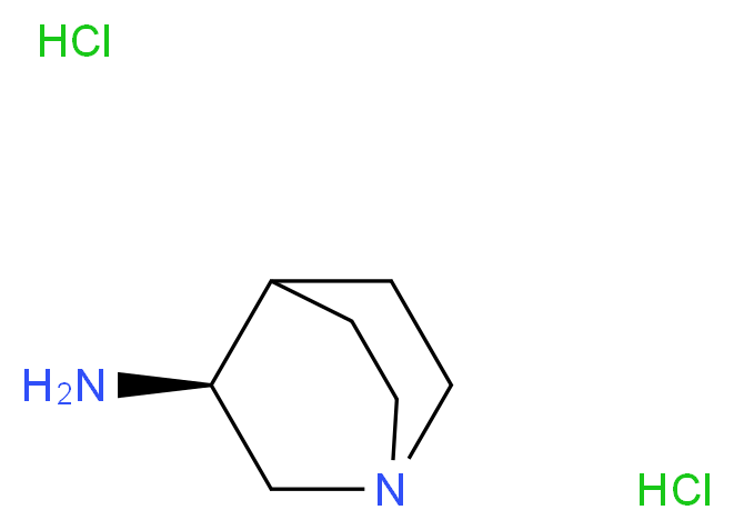 (3S)-1-azabicyclo[2.2.2]octan-3-amine dihydrochloride_分子结构_CAS_119904-90-4