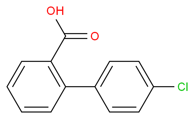 4'-Chloro[1,1'-biphenyl]-2-carboxylic acid_分子结构_CAS_7079-15-4)