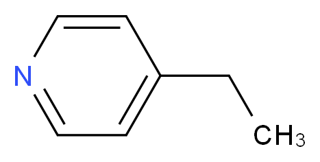 4-ethylpyridine_分子结构_CAS_536-75-4