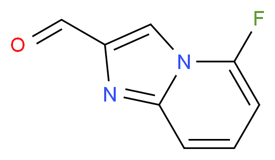 5-Fluoroimidazo[1,2-a]pyridine-2-carbaldehyde_分子结构_CAS_878197-67-2)