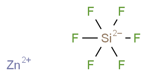 ZINC FLUORO SILICATE_分子结构_CAS_16871-71-9)