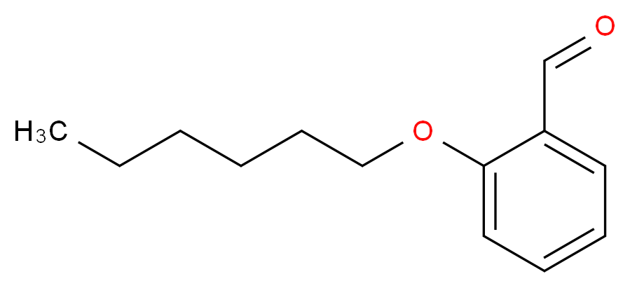 2-正己氧基苯甲醛_分子结构_CAS_7162-59-6)