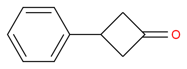 3-phenylcyclobutan-1-one_分子结构_CAS_52784-31-3