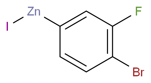 4-Bromo-3-fluorophenylzinc iodide_分子结构_CAS_)