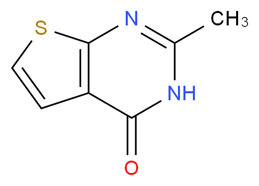 2-methylthieno[2,3-d]pyrimidin-4(3H)-one_分子结构_CAS_21582-51-4)