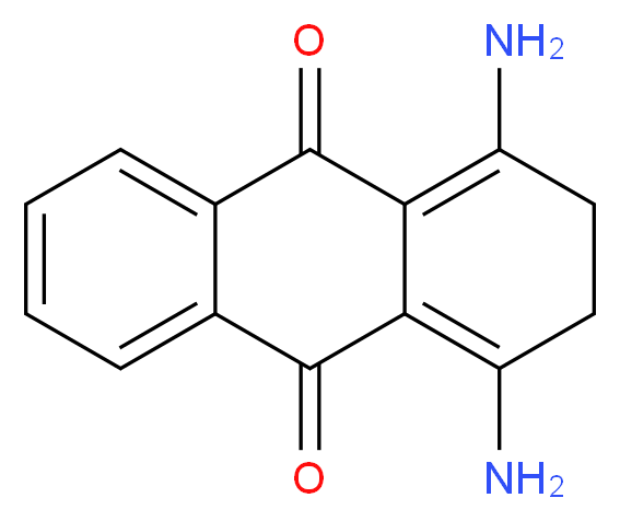 1,4-Diamino-2,3-dihydroanthraquinone_分子结构_CAS_81-63-0)