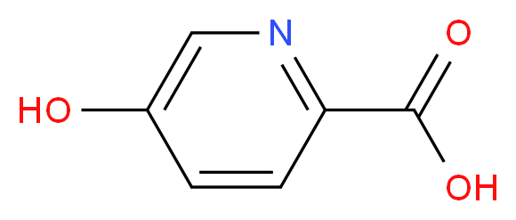 5-Hydroxy-pyridine-2-carboxylic acid_分子结构_CAS_15069-92-8)